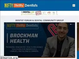 Sites similar to niftythriftydentists.com