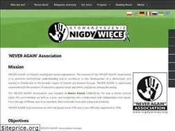 Sites similar to nigdywiecej.org