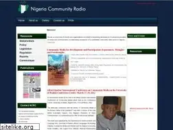 Sites similar to nigeriacommunityradio.org
