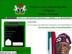 Sites similar to nigeriaemblisbon.org