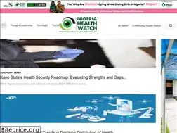 Sites similar to nigeriahealthwatch.com
