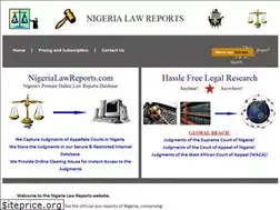 Sites similar to nigerialawreports.com