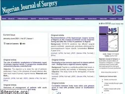 Sites similar to nigerianjsurg.com