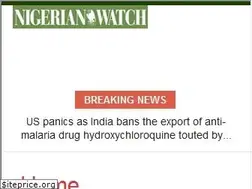 Sites similar to nigerianwatch.com
