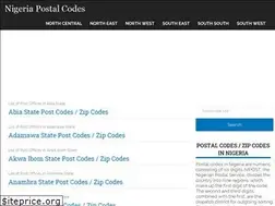 Sites similar to nigeriapostalcodes.com