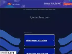Sites similar to nigeriarchive.com