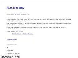Sites similar to nightacademy.net
