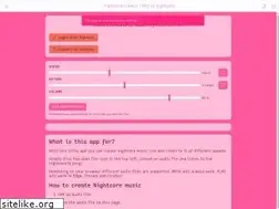 Sites similar to nightcore.app