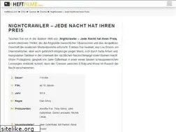 Sites similar to nightcrawler-film.de