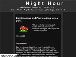 Sites similar to nighthour.sg