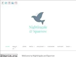 Sites similar to nightingaleandsparrow.com