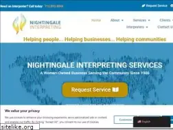 Sites similar to nightingaleinterpreting.com