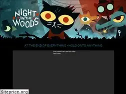 Sites similar to nightinthewoods.com