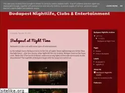 Sites similar to nightlife-in-budapest.blogspot.com