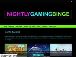 Sites similar to nightlygamingbinge.com