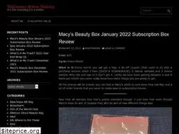 Sites similar to nightmarebeforemakeup.com