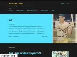 Sites similar to nightowlcards.blogspot.com