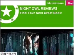 Sites similar to nightowlreviews.com
