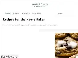 Sites similar to nightowlsbaking.com