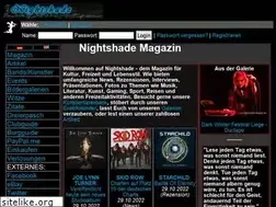 Sites similar to nightshade-music.de