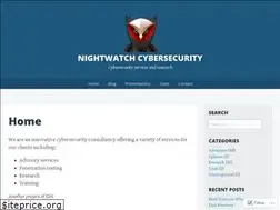Sites similar to nightwatchcybersecurity.com