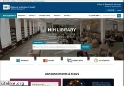Sites similar to nihlibrary.nih.gov