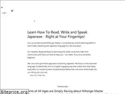 Sites similar to nihongomaster.com