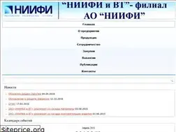 Sites similar to niifivt.ru