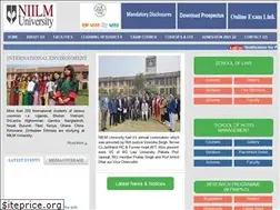 Sites similar to niilmuniversity.in