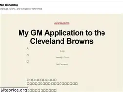 Sites similar to nikbonaddio.com