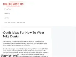 Sites similar to nikedunksb.us