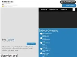Sites similar to nikhilgems.in