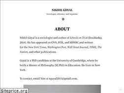 Sites similar to nikhilgoyal.me