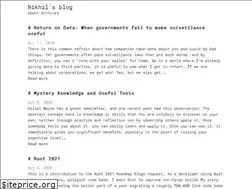 Sites similar to nikhilism.com