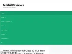 Sites similar to nikhilreviews.com