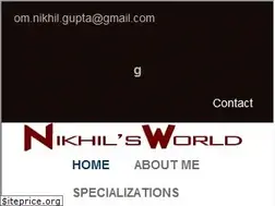 Sites similar to nikhilworld.com