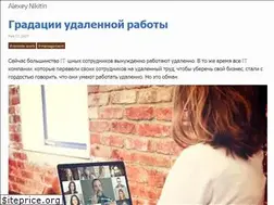 Sites similar to nikialeksey.com