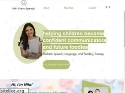 Sites similar to nikikleinspeech.com