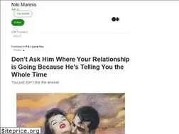 Sites similar to nikimarinis.medium.com