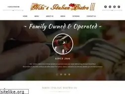 Sites similar to nikisitalianbistro.com