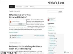 Sites similar to nikitab.wordpress.com