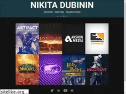 Sites similar to nikitadubinin.com