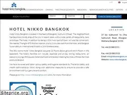 Sites similar to nikkobangkok.com