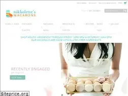 Sites similar to nikkolettesmacarons.com
