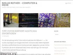 Sites similar to niklas-rother.de