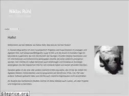 Sites similar to niklas-ruehl.de
