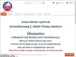 Sites similar to nikmar-sport.de
