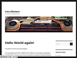 Sites similar to nikolaev.zone