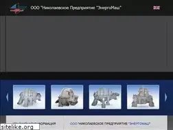 Sites similar to nikolaevenergomash.com.ua