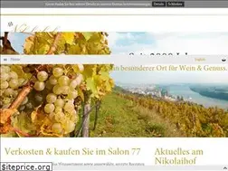Sites similar to nikolaihof.at